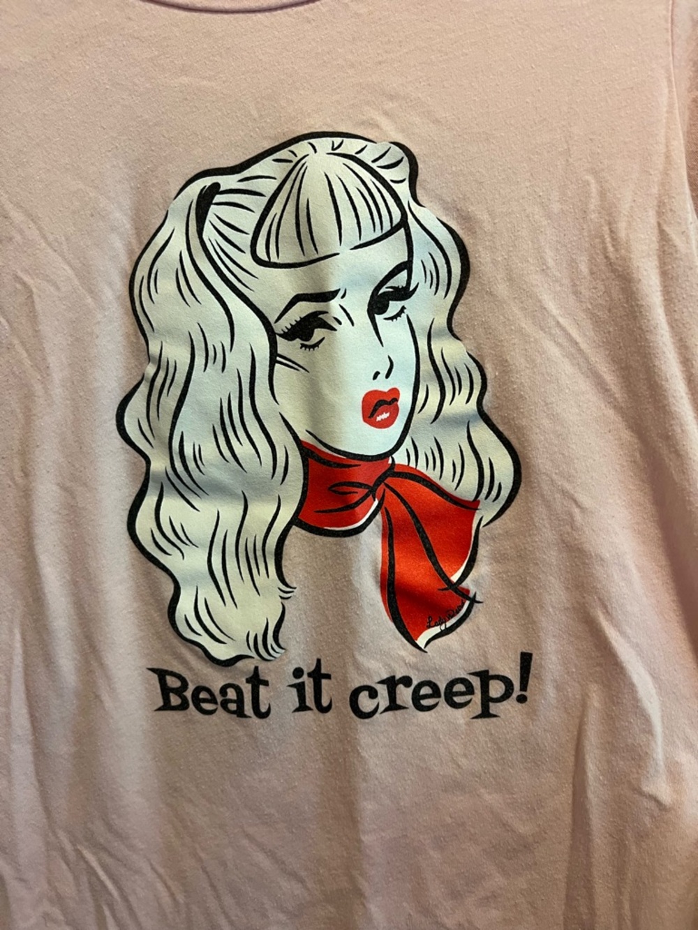Pin Up Girl Clothing  x Traci Lords - Beat it Creep Tee - Picture 7 of 7